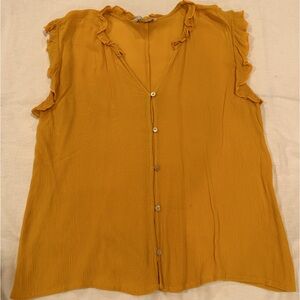 Yellow blouse size M